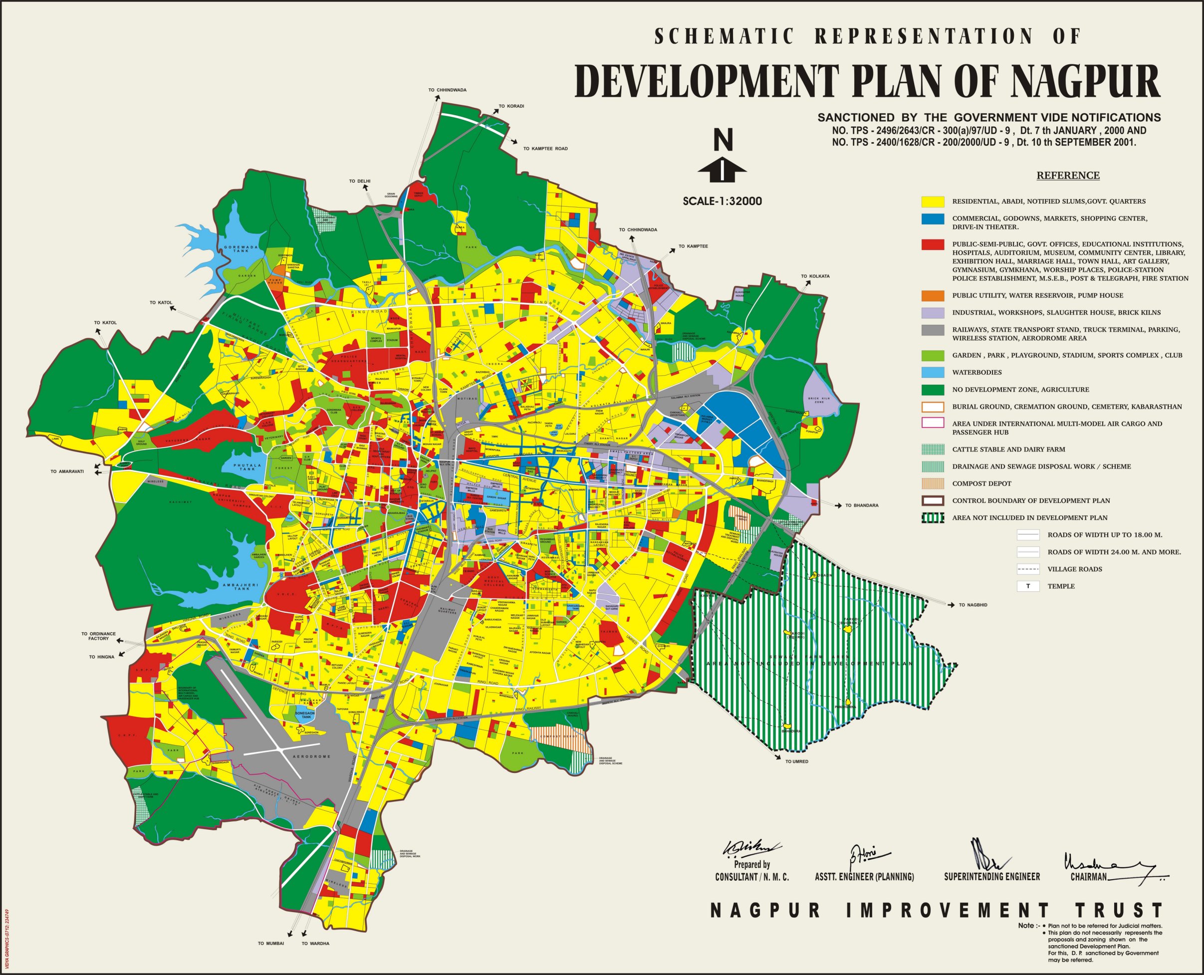 City Survey Map Nagpur Map Of Nagpur City